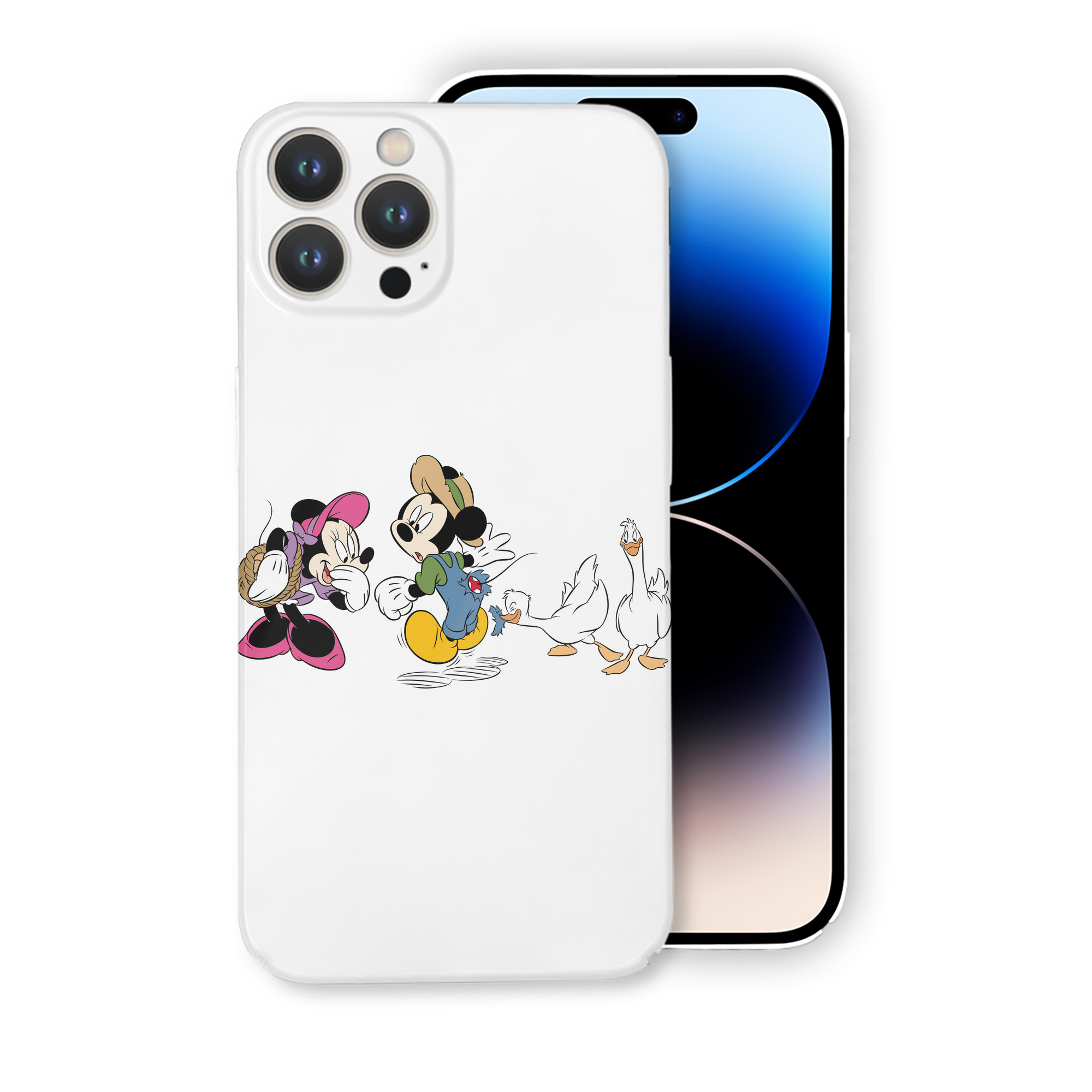 （画像用） ミッキーマウス Mickey Mouse 【iPhone 14シリーズ対応】ハードケース